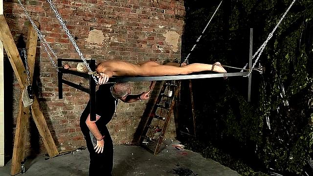 Draining A Slave Boy's Cock - Reece Bentley &amp;amp; Sebastian Kane