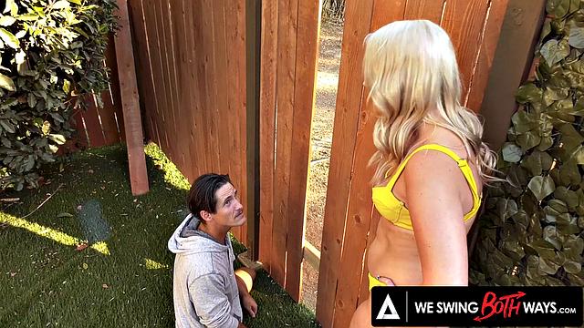 WE SWING BOTH WAYS - Lisey Sweet Joins Her Husband's Bi Fun For Hardcore Anal Threesome