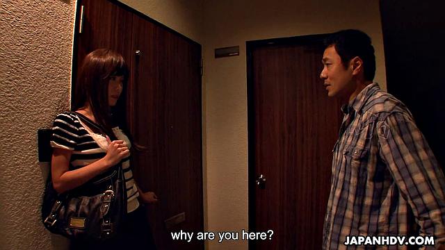 Nanako Takeuchi gets cum from student