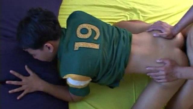 Slim college Asian jizzed and banged after blowing her roommate