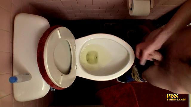 Cumming In the Toilet - Dakota James And Devin Reynolds