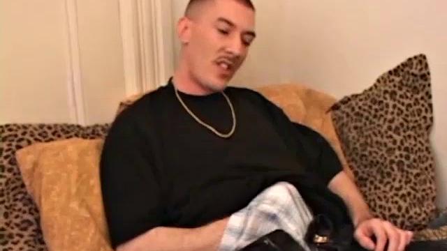 In this hot solo scene, young Richard Azina works up a boner and strips naked. After giving his butt a little fingering, he strokes out a warm load of salty cum.