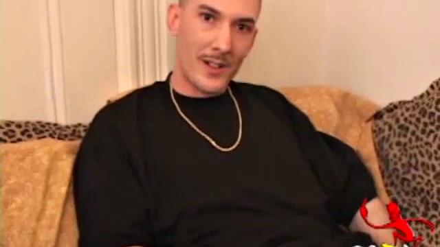 In this hot solo scene, young Richard Azina works up a boner and strips naked. After giving his butt a little fingering, he strokes out a warm load of salty cum.