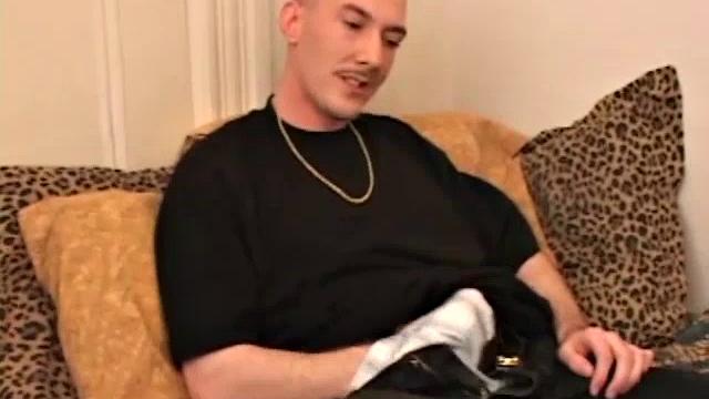 In this hot solo scene, young Richard Azina works up a boner and strips naked. After giving his butt a little fingering, he strokes out a warm load of salty cum.