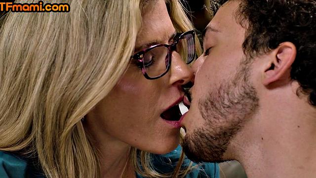 DTF big ass nurse pussyfucked and fingered by stepson