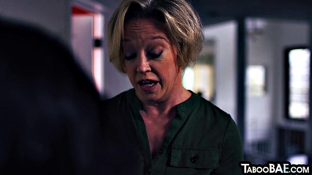 Big-titted MILF licked by Asian babe