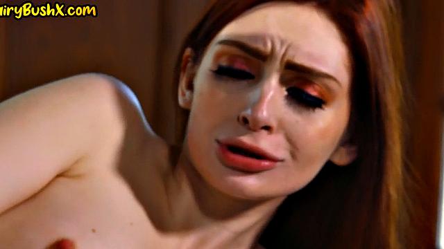 Hairy 21yo babe fucked by nice dick in tight pussy