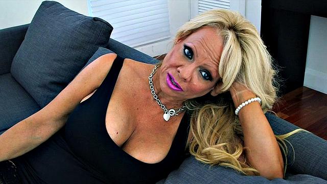 Big tits in fishnet stockings