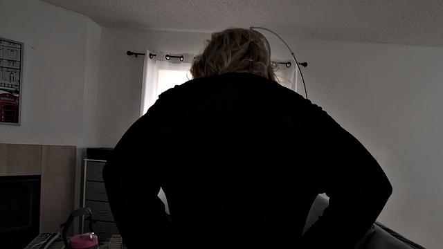 BTS Look at the Sensual Scene of Blonde MILF Alix Lynx