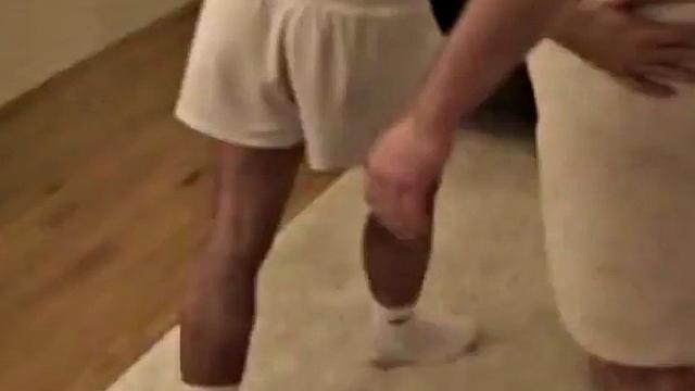 Real German hunk deepthroated by his BF