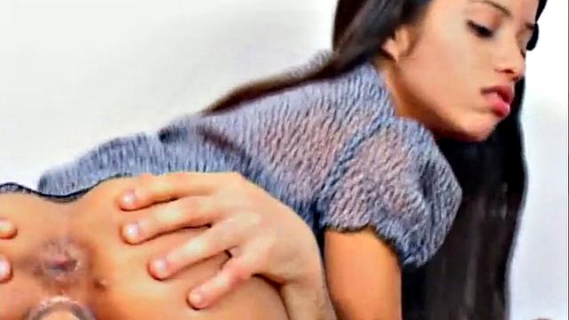 Little Lupe blowing and hardcore closeup