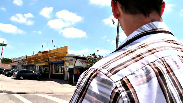 Nubian thug pulled and fucked at home by white 4 cash