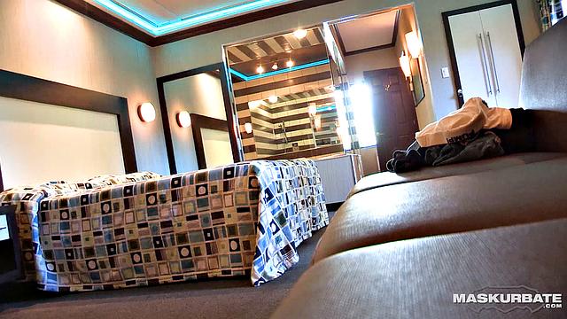 Maskurbate - Solo Stripper Anthony Jerks His Cock