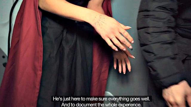 Perv babe picked up and pussy destroyed by lucky guy in van