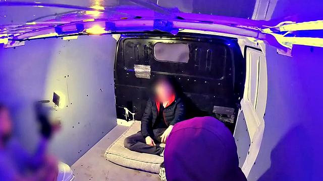 Perv babe picked up and pussy destroyed by lucky guy in van