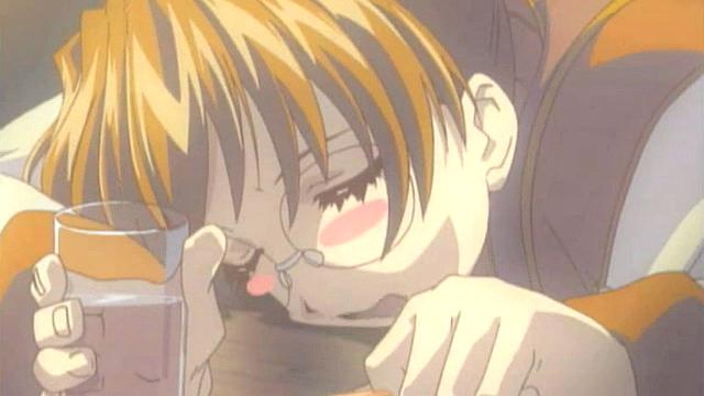 Когда в хентай тусовке все пьют, трахаются и устраивают золотой дождь-типичный вечер