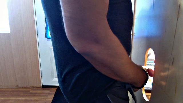 Black Man Milked At Gloryhole