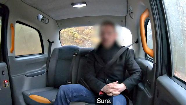 Anal loving cab driver rammed by client after teasing