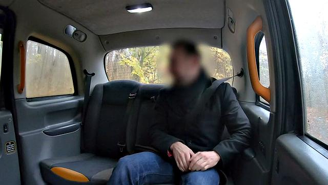 Anal loving cab driver rammed by client after teasing