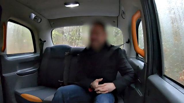 Anal loving cab driver rammed by client after teasing