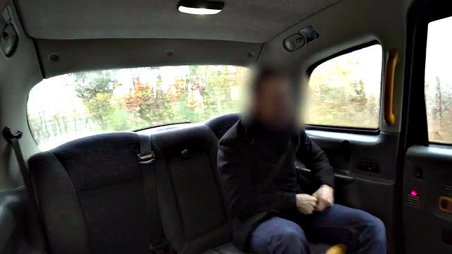 Anal loving cab driver rammed by client after teasing