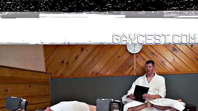 THE DOCTOR'S SON Tape 10 - Jerking Off with Father