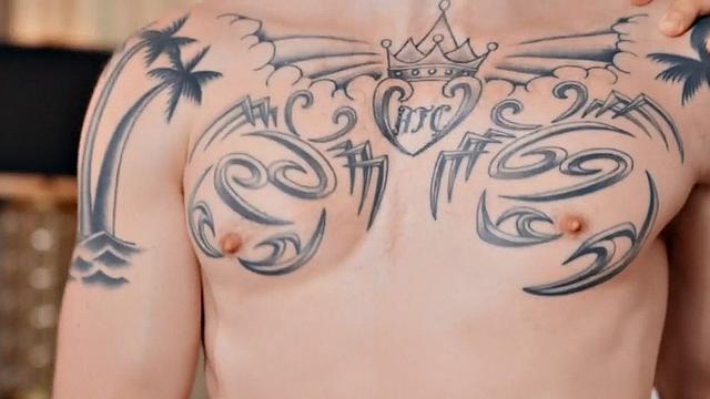 Jock cums while fucking in missionary before throating