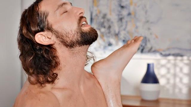 Jock cums while fucking in missionary before throating