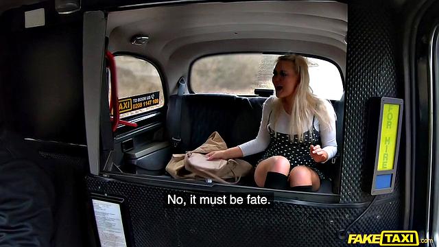 Blonde Brit Fucked by Cabbie