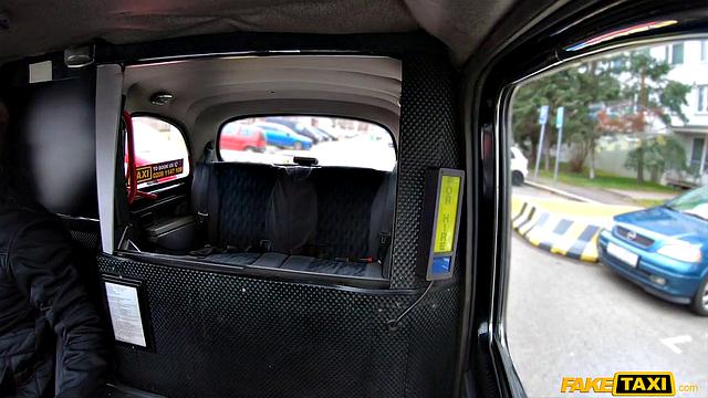 Blonde Brit Fucked by Cabbie