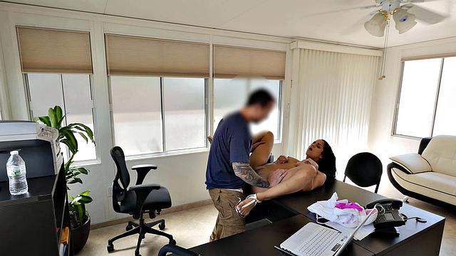 Loan4K. Hot Chick Lets Bank Manager uFck her for Loan