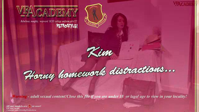 Kim - Horny homework distractions