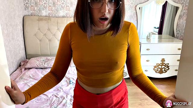 Kesia Fucks The Pervert Who Was Spying On Her