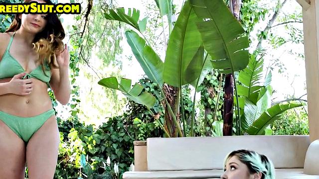 Big Booty Perv Au Pair Outdoor Pussybanged in Doggystyle