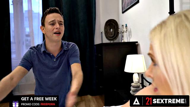 21 SEXTREME - Sexy GILF Stepmom Gets Her Mouth Filled With Cum By Stepson