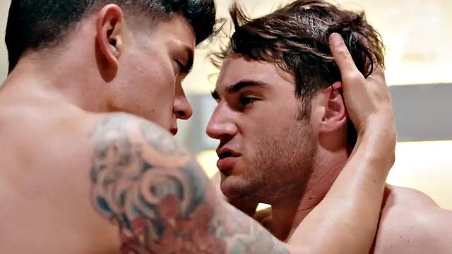 Tattooed gay doctor fucks patient in hospital