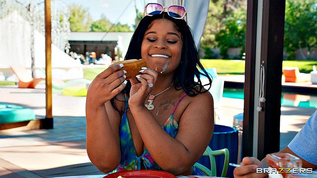 She Goes Crazy For Cum-droplets