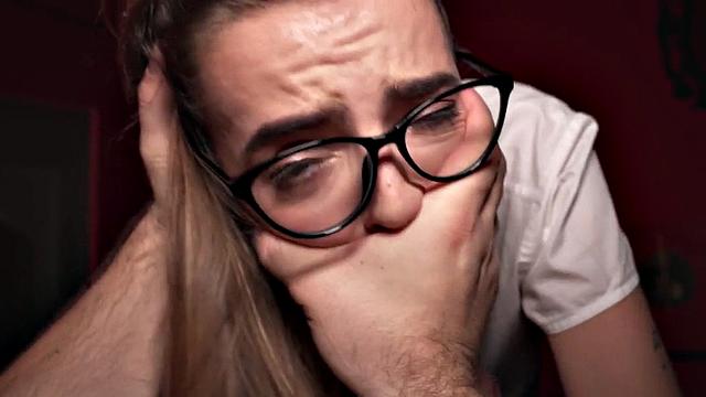 Sinful upskirt 21yo deepthroating bae before getting fucked