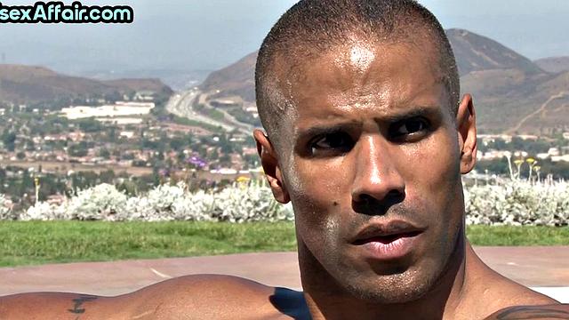 Ginger MILF riding BBC in bisex 3way