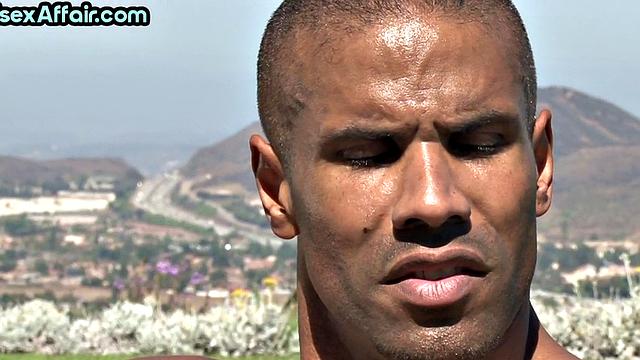 Ginger MILF riding BBC in bisex 3way