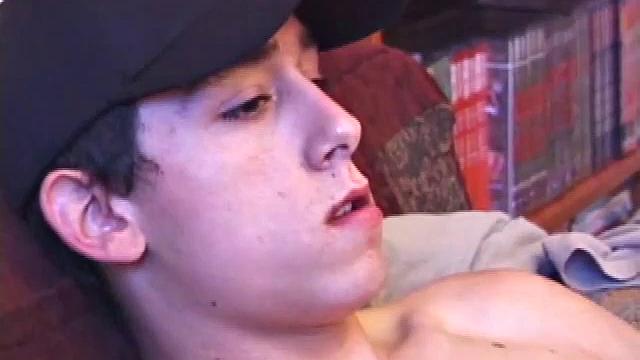 Luciano is back and looking better than ever. This all American boy strips naked and delivers one very hot show, before popping his cum load all over a mirror.