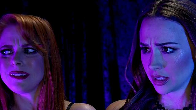 Busty ginger femdom fucks dyke submissive