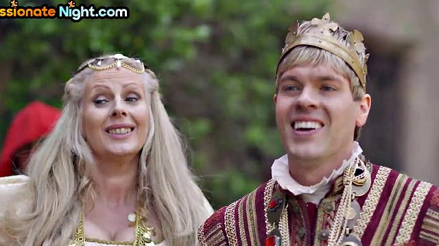 Busty princess gets fucked by knight in kingdom