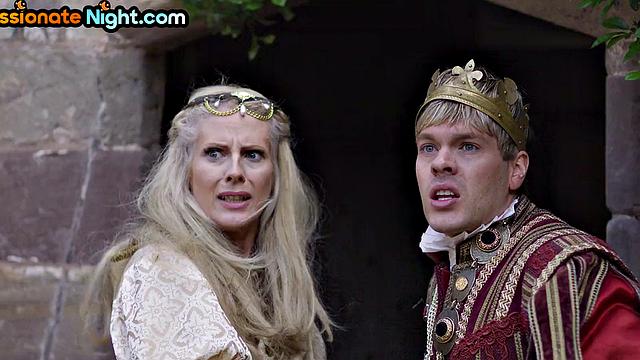 Busty princess gets fucked by knight in kingdom