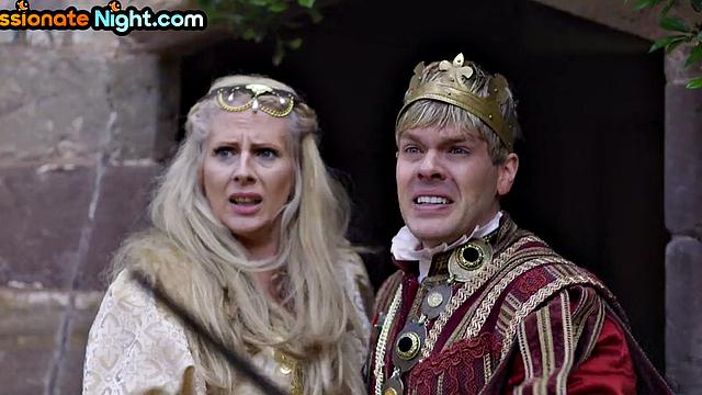 Busty princess gets fucked by knight in kingdom