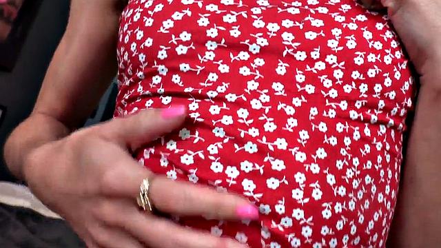 POV perky titted amateur bouncing