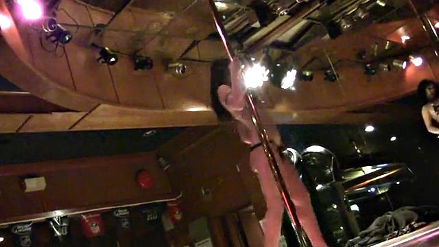 Pole dancing girlfriend