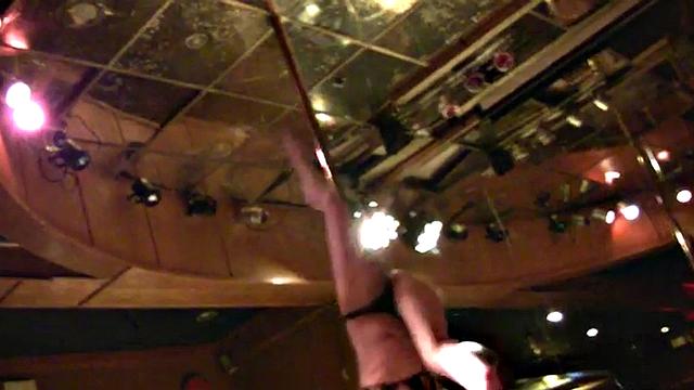 Pole dancing girlfriend