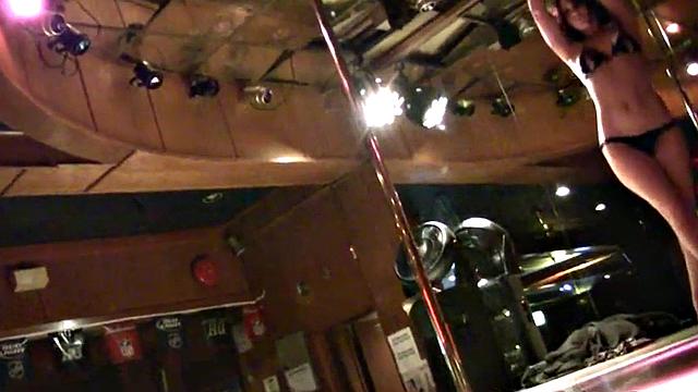 Pole dancing girlfriend