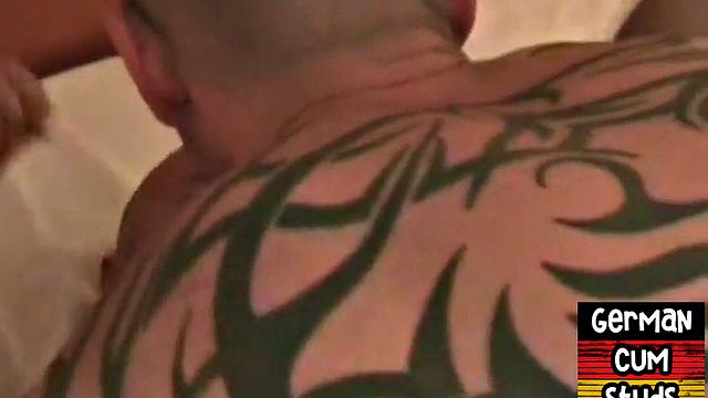 German amateur anal lover in homemade closeup 3way